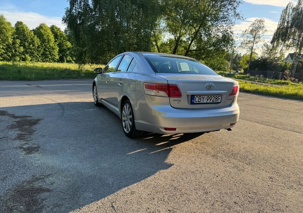 Toyota Avensis cena 25500 przebieg: 163429, rok produkcji 2009 z Bydgoszcz małe 92